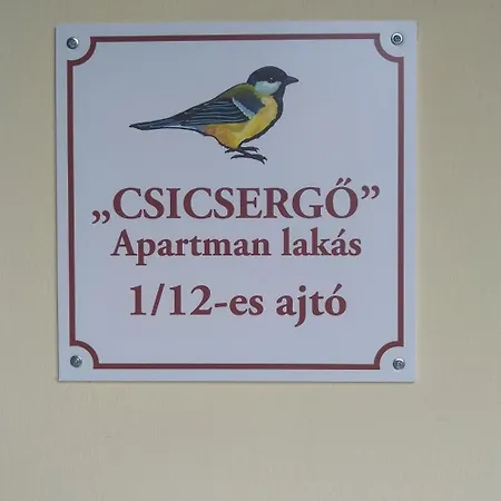 Apartament Csicsergo Apartman Lakas Héviz