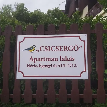 Csicsergo Apartman Lakas *